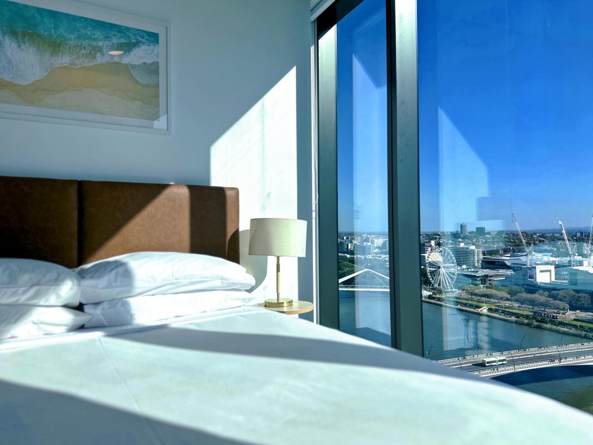 Brisbane Riverfront Oasis 2Bed Panoramic Riverview Esterno foto
